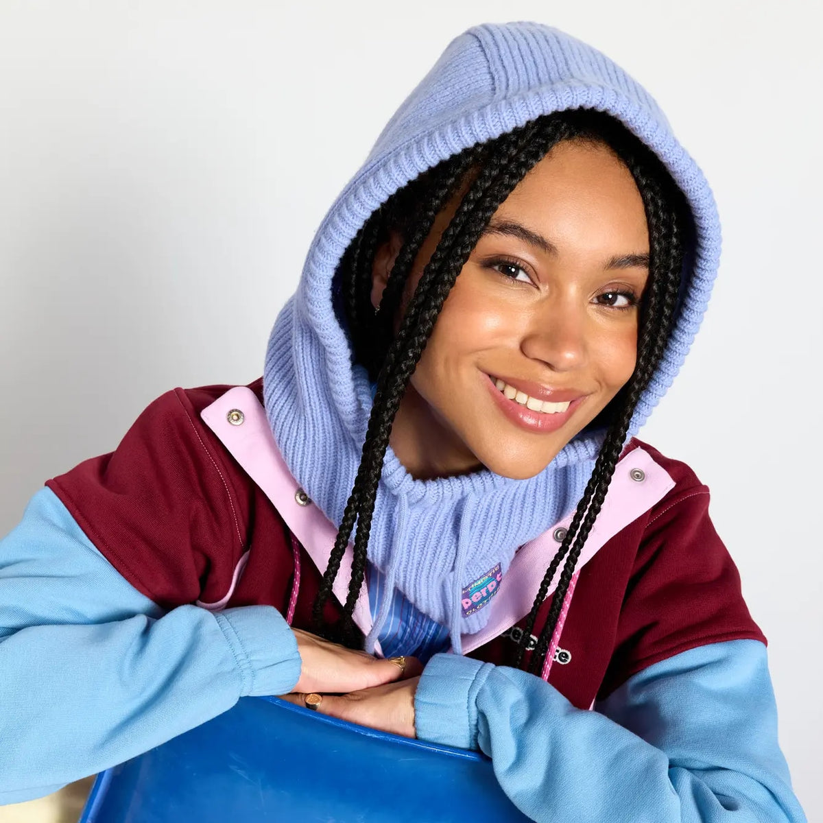 PERPETE Capuche Billie - Bleu - 3