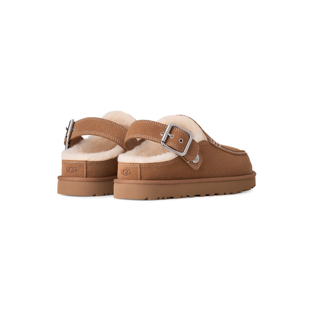 UGG GOLDENSTAR EVELINA CLOG CHESTNUT - 4