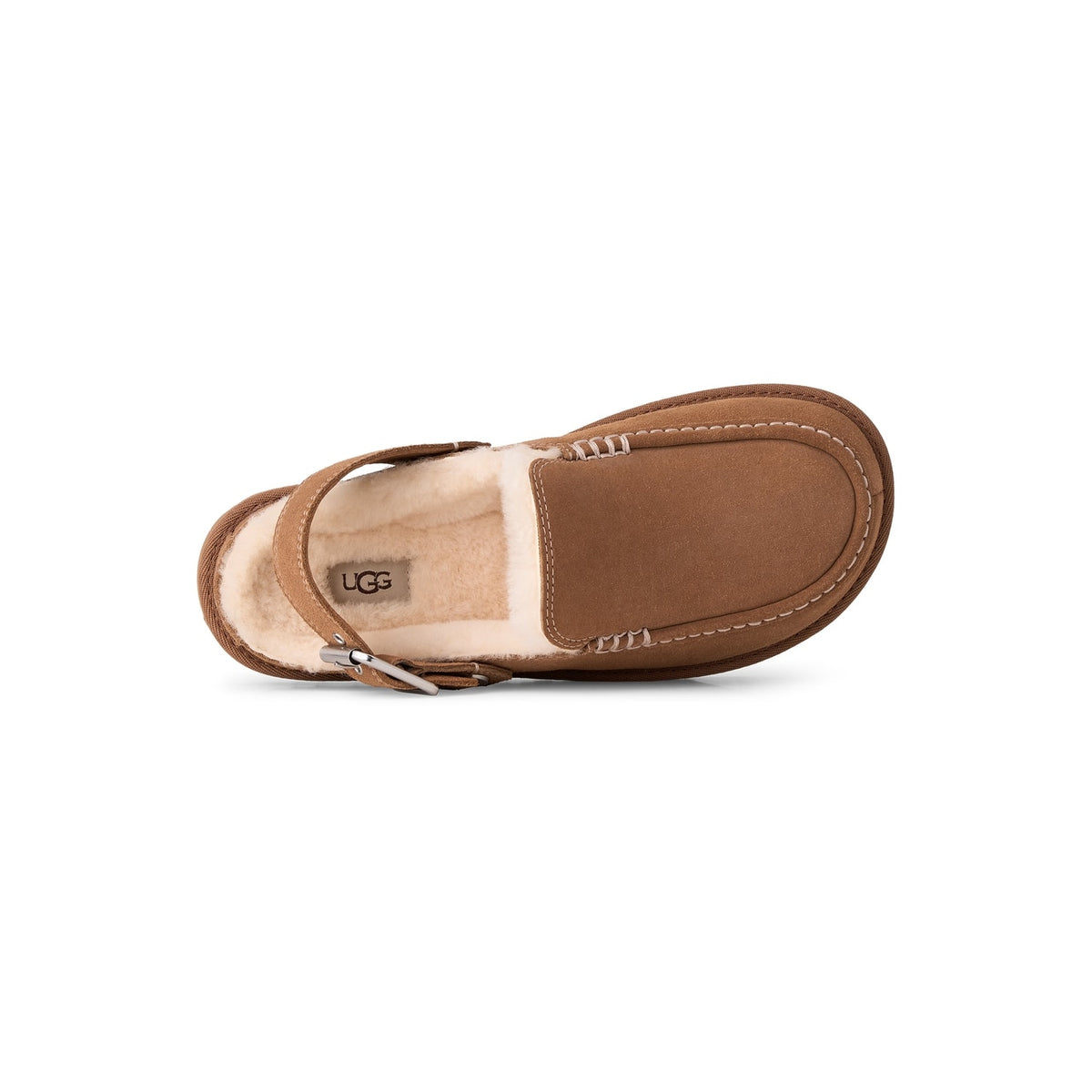 UGG GOLDENSTAR EVELINA CLOG CHESTNUT - 6