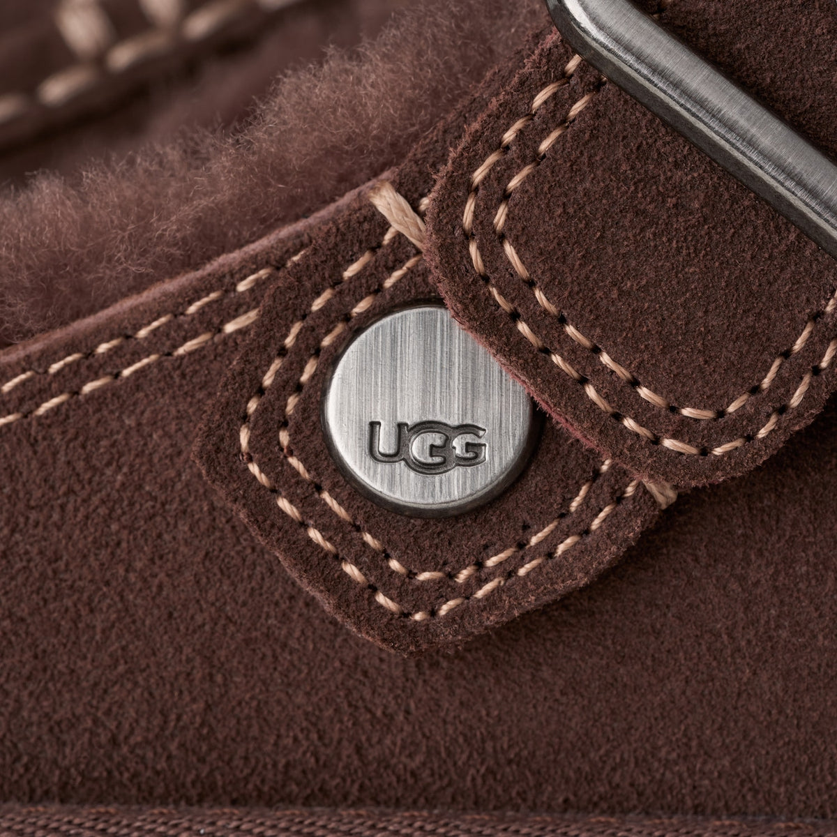UGG GOLDENSTAR EVELINA CLOG - BURNT CEDAR - 5