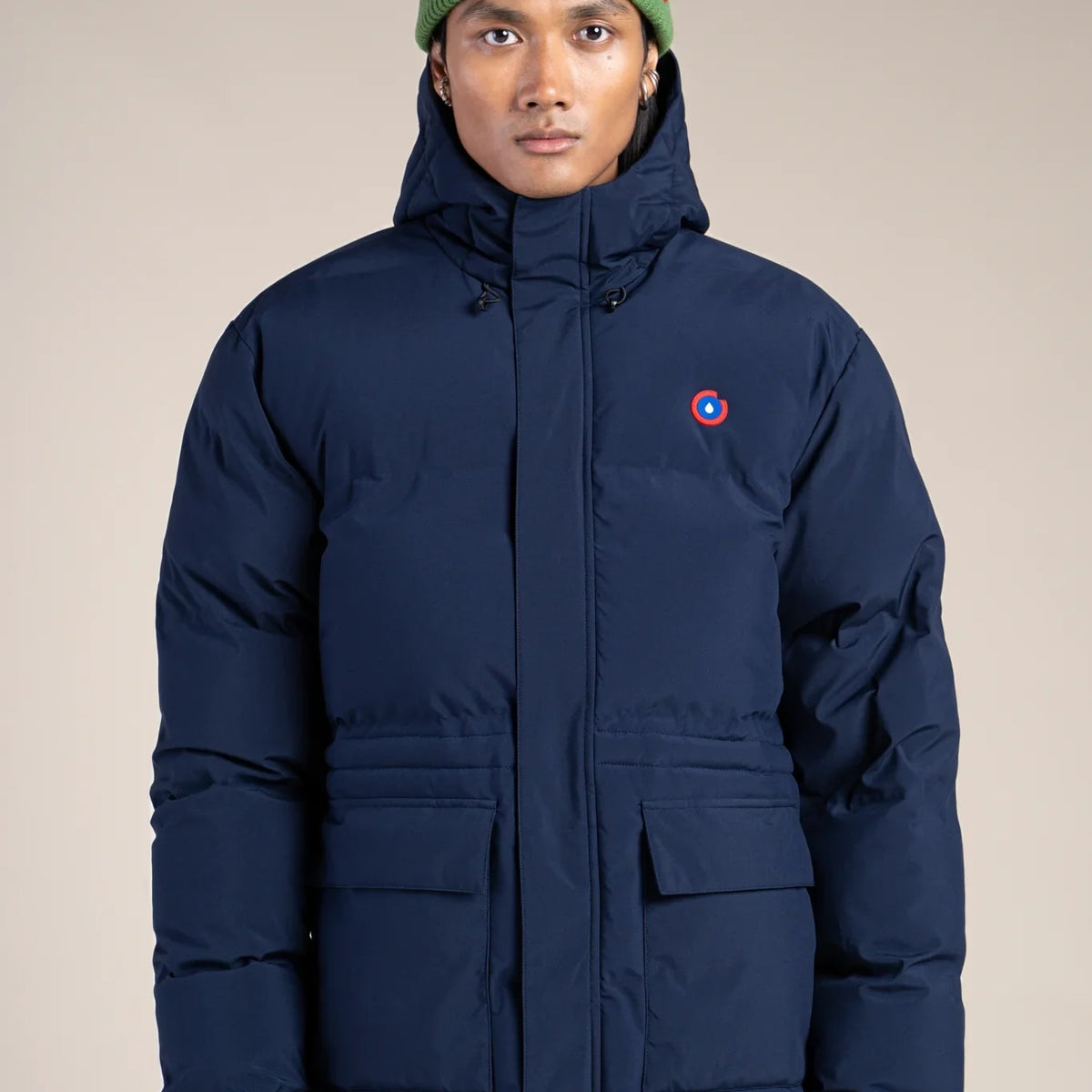 FLOTTE Victoire - Doudoune Imperméable - Indigo - 1