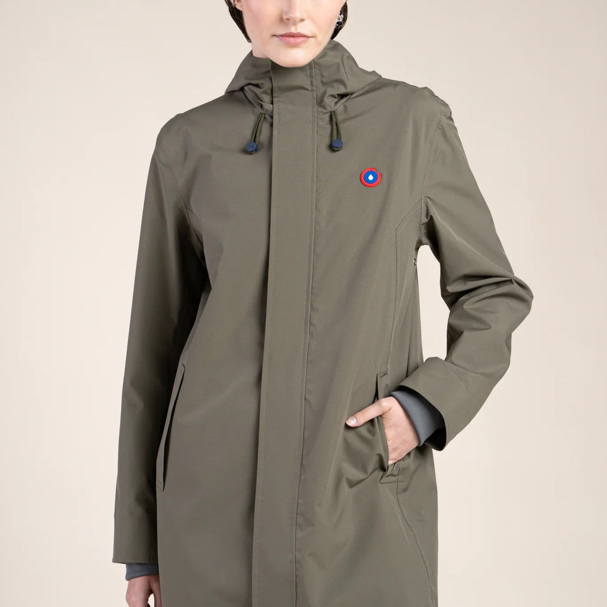 FLOTTE Beaubourg - Parka Imperméable - Kaki - 1
