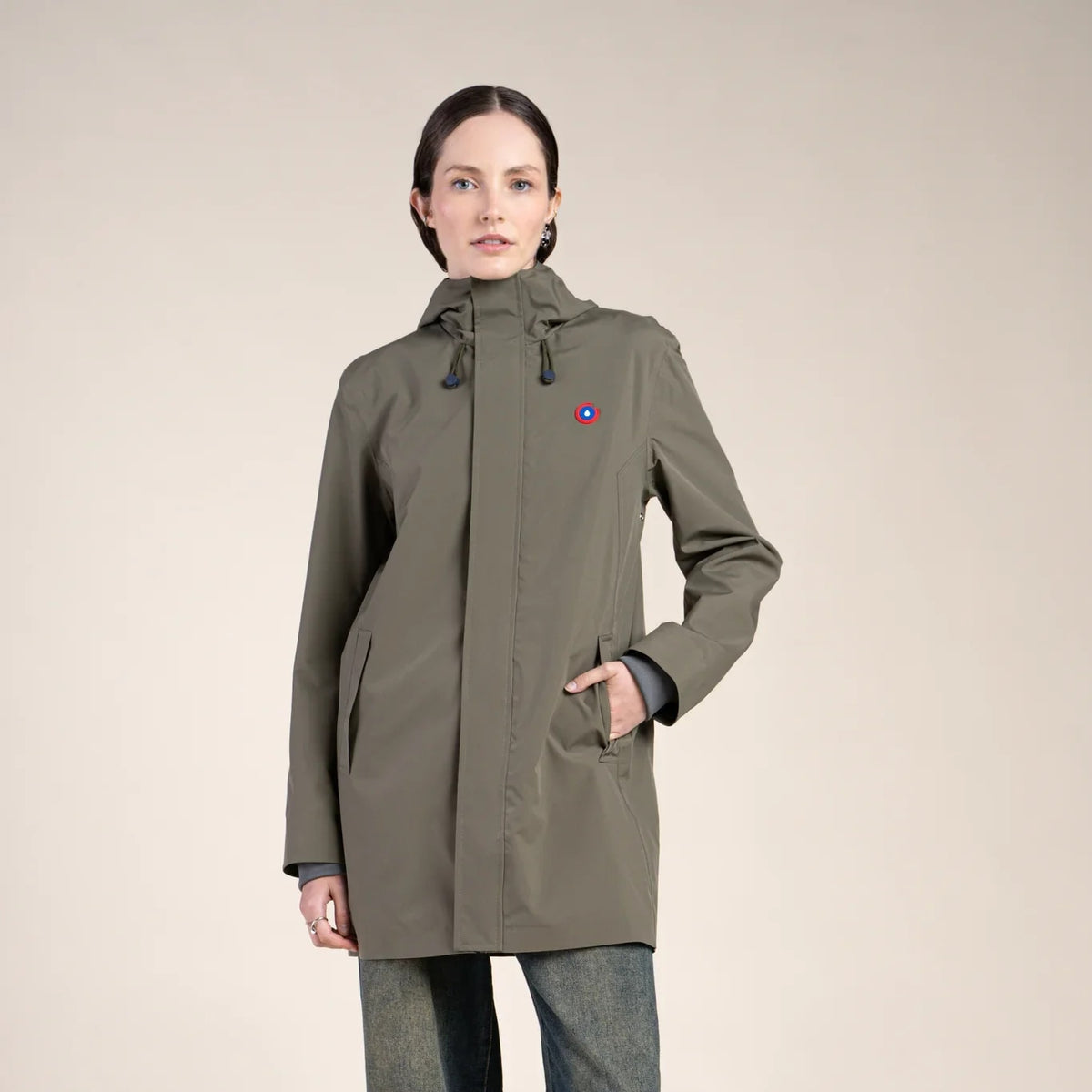 FLOTTE Beaubourg - Parka Imperméable - Kaki - 2