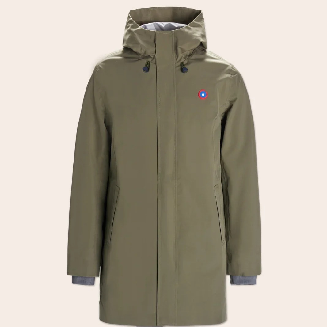FLOTTE Beaubourg - Parka Imperméable - Kaki - 6