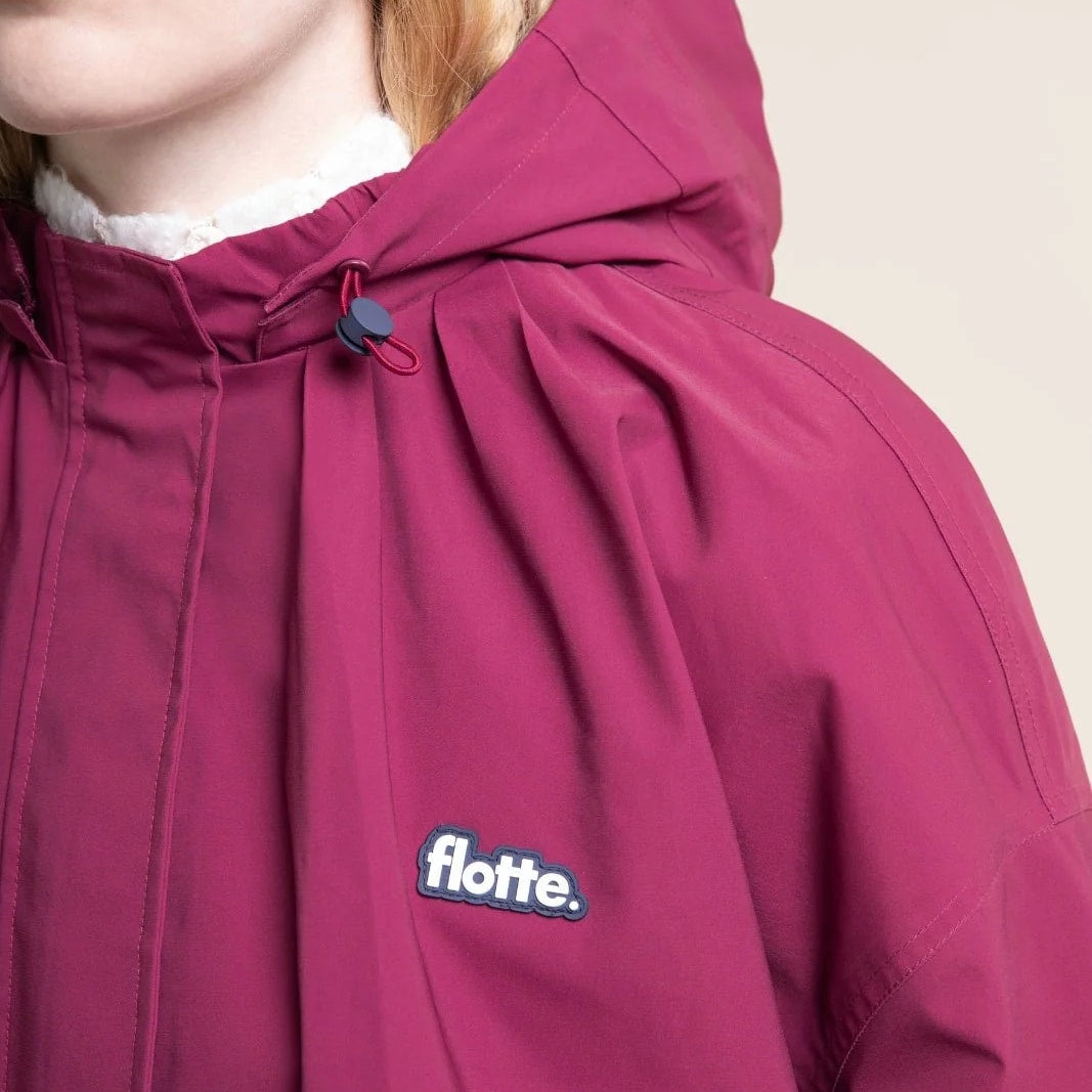 FLOTTE Garance - Veste imperméable - Framboise - 3