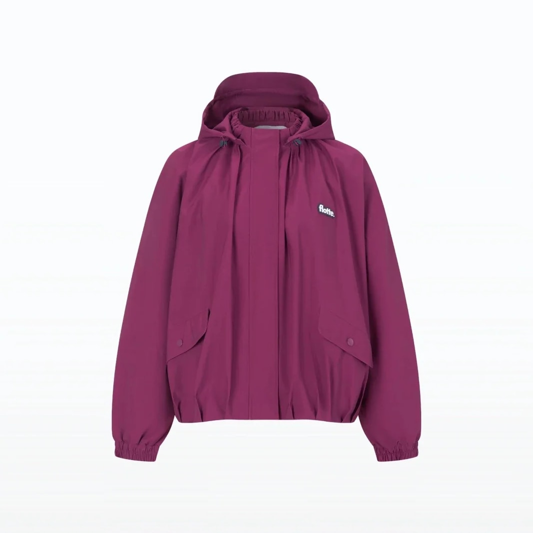 FLOTTE Garance - Veste imperméable - Framboise - 7