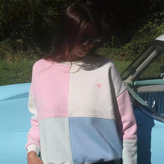 AYUNA Sweat - Patchwork - 2