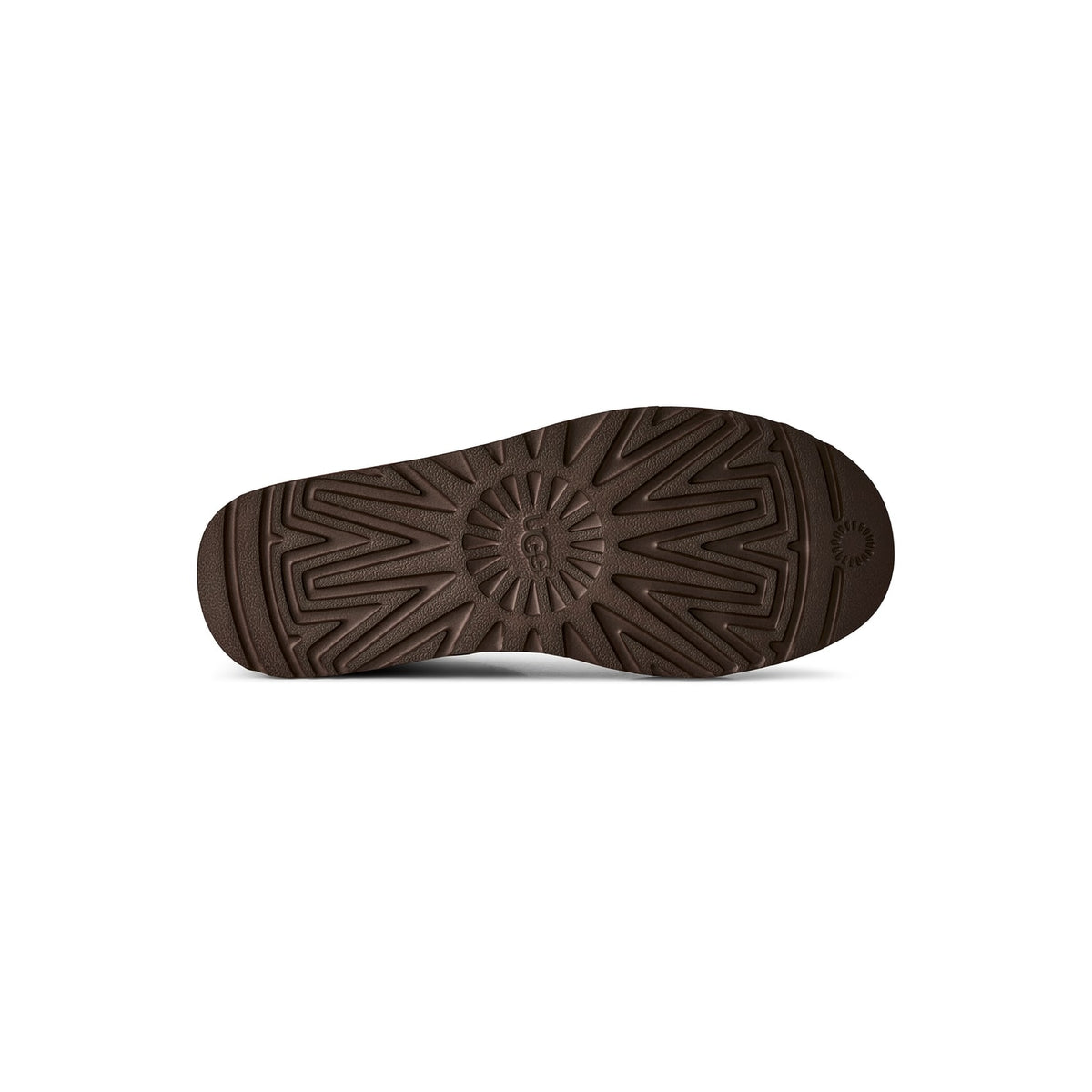 UGG CLASSIC ULTRA MINI NUBUCK DARK CHESTNUT - 7